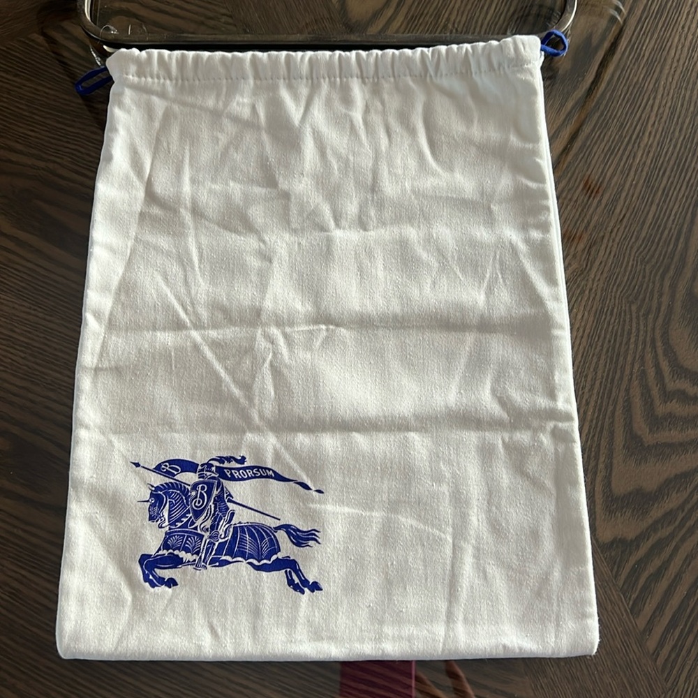 Burberry dust cover for wallets